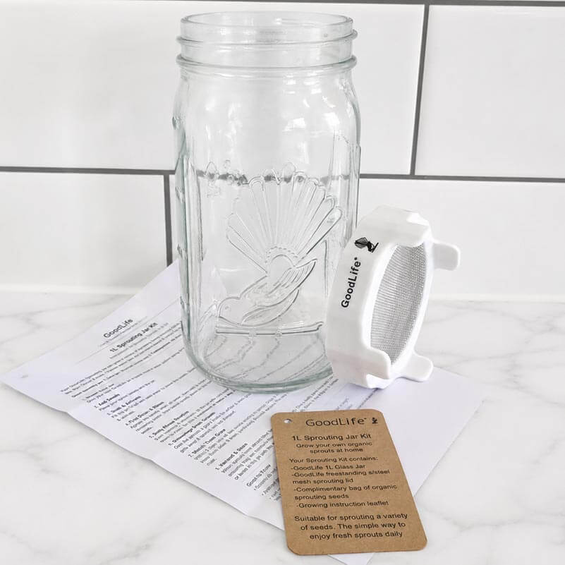 Sprouting Jar Kit 1 Ltr