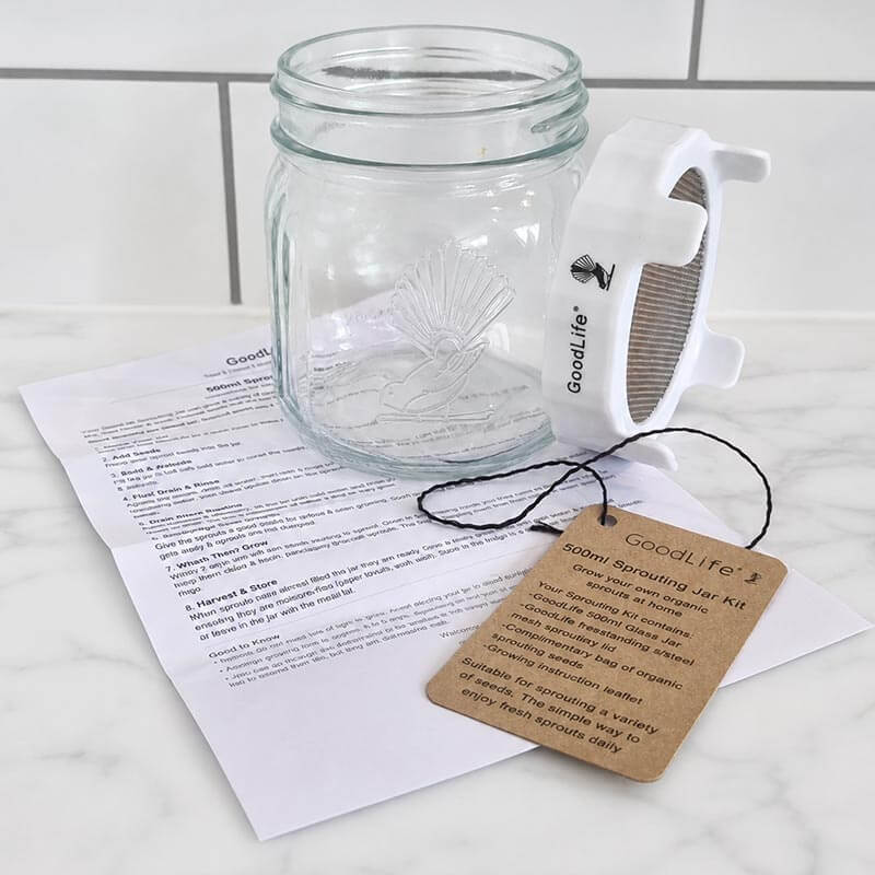 Sprouting Jar Kit 500 ml