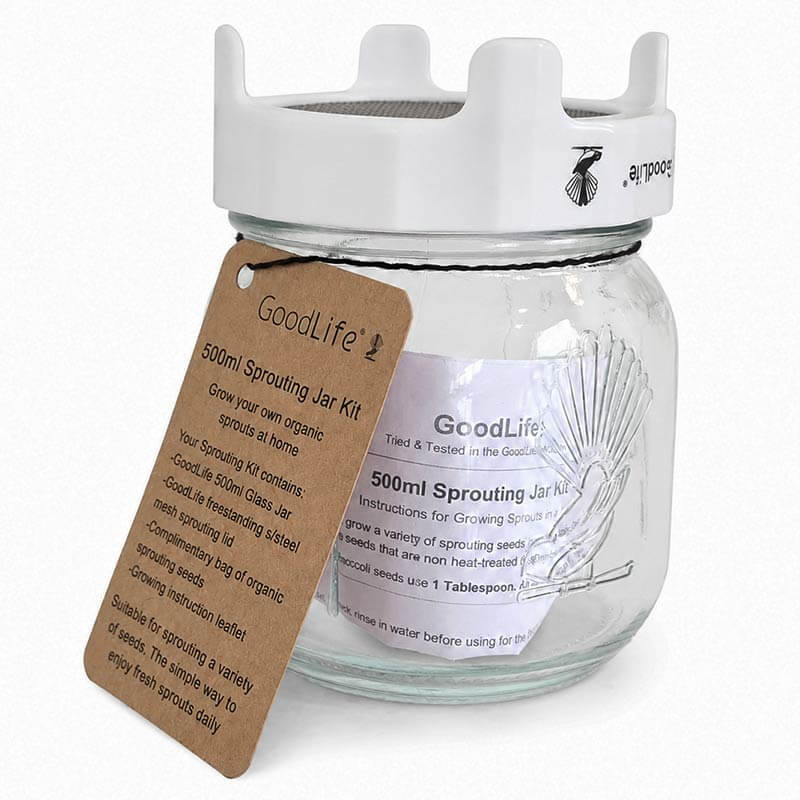 Sprouting Jar Kit 500 ml