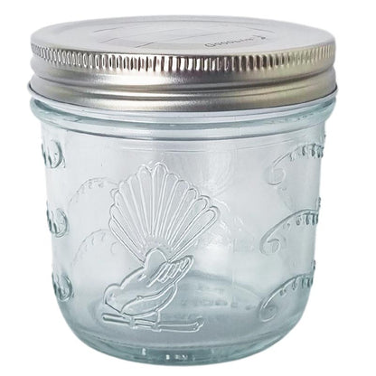250ml Tapered Preserving Jars with pop top screw on lid - sold in box lots