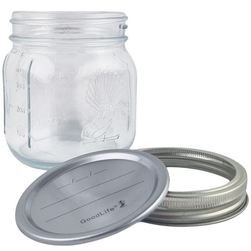 500ml Preserving Jars with dome & band - sold in box lots