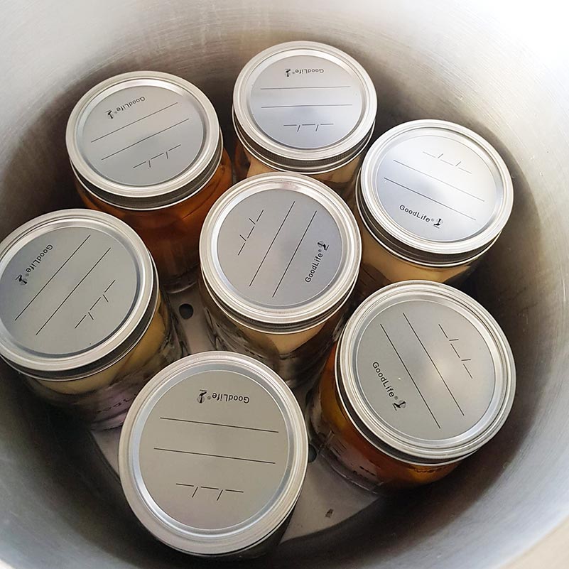 500ml Preserving Jars with dome & band - sold in box lots