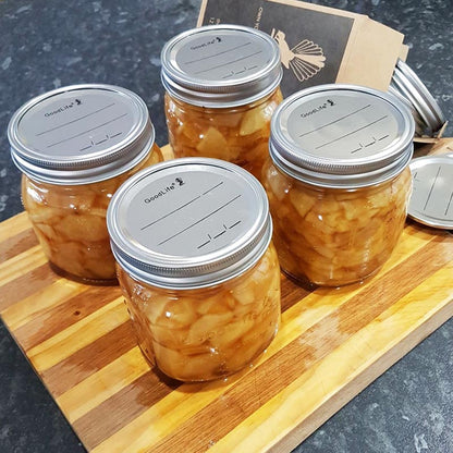 500ml Preserving Jars with dome & band - sold in box lots