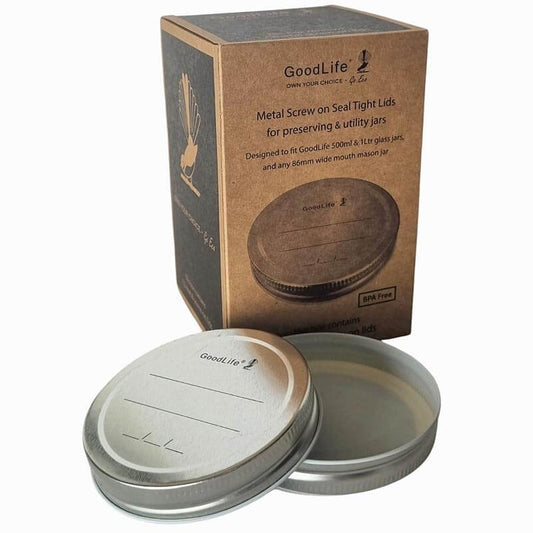 Metal Lids for preserving & storage 12 Pack
